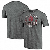 Toronto Raptors Fanatics Branded 2019 NBA Finals Champions Fast Delivery Tri Blend T Shirt Heather Gray,baseball caps,new era cap wholesale,wholesale hats
